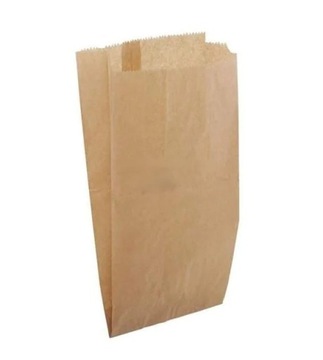 Torebka papier fałdowa 180x80x370 1000 sztuk