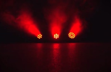 Mega FLAT PAR LED REFLECTOR RGBAW-UV DMX + пульт дистанционного управления