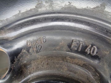 DISK OCELOVÝ OPEL OE 2160136 6.0" X 16" 4X100 ET 40