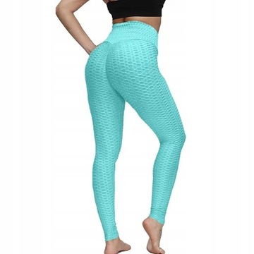 Legginsy damskie Leginsy sportowe damskie klasyczne długa rozmiar S