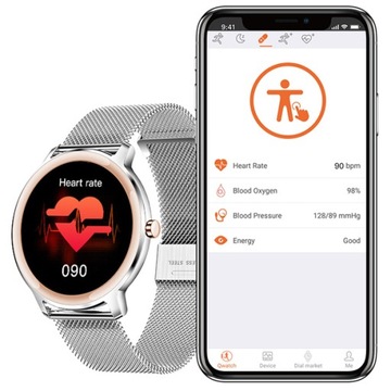 ЖЕНСКИЕ СМАРТ-ЧАСЫ для XIAOMI SAMSUNG HUAWEI IPHONE