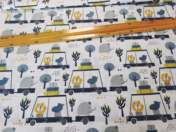 Tkanina bawełniana 100% Materiał DRUKI 400 wzorów