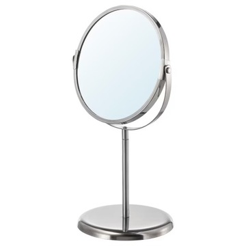 IKEA TRENSUM Lusterko kosmetyczne stojące srebrne