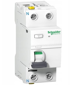 RÓŻNICÓWKA 1F SCHNEIDER 25A 2P AC 30mA A9Z11225 WYŁĄCZNIK RÓŻNICOWOPRĄDOWY