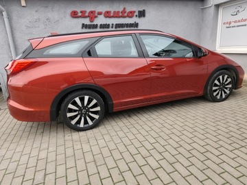 Honda Civic IX Tourer 1.6 i-DTEC 120KM 2014 Honda Civic I właściciel zadbana F 23%Gwarancja, zdjęcie 9