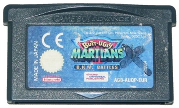 Butt-Ugly Martians B.K.M. Battles gra na Nintendo Game boy Advance - GBA.