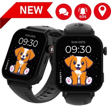 NOWY SMARTWATCH DZIECIĘCY Garett Kids Rel 4G PREMIERA 2024 + PRZYCISK SOS