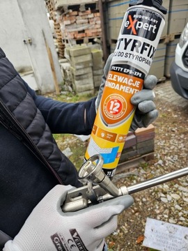 ПЕННЫЙ КЛЕЙ для пенополистирола XPS EPS POLYURETHANE STRONG в пене, эффективный, 750мл