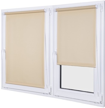 ROLETA ZACIEMNIAJĄCA 69X150 CM LECH WEWNĘTRZNA Z PROWADNICAMI NA WYMIAR