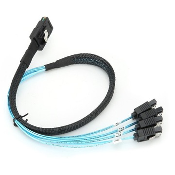 КАБЕЛЬ MINI SAS 36PIN SFF-8087 — 4X SATA 1M