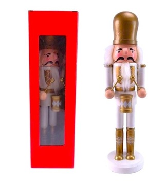 Большое деревянное украшение «Щелкунчик», 30 см.