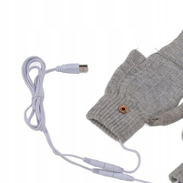ЗИМНИЕ ЖЕНСКИЕ ПЕРЧАТКИ С ПОДОГРЕВОМ USB