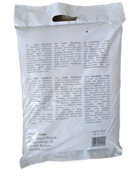 Торф садовый премиум класса 10 литров с добавками НОВИНКА