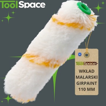 WAŁEK MALARSKI GIRPAINT ZŁOTA NIĆ 10 CM WKŁAD ZAPAS emulsja lateks akryl