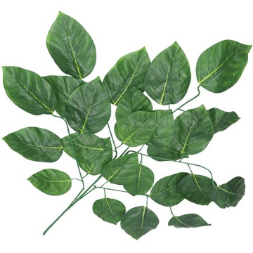 ЛИСТ БОЛЬШИЕ ПЛОТНЫЕ ИСКУССТВЕННЫЕ ЛИСТЬЯ ДЛЯ ДЕКОРОВ