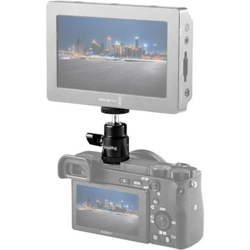 SmallRig 761 — мини-шаровая головка с универсальным креплением на ножке