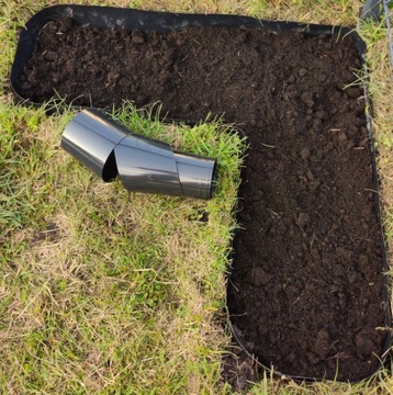 OBRZEŻE TRAWNIKOWE / OGRODOWE 15 cm x 50 m ZIELONE