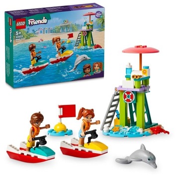 PREZENT LEGO DLA 5, 6 LATKI FRIENDS 42623 Plażowy skuter wodny + TORBA LEGO