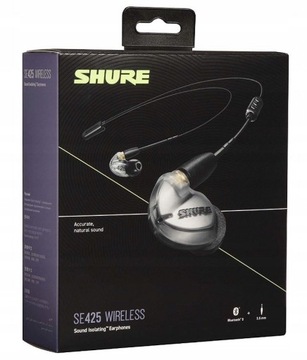Słuchawki Shure SE425-V+BT2-EFS WIRELESS
