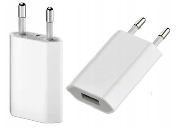 Oryginalna ładowarka USB Apple Lightning, A1400 biała 5V 1000 mA 1A 5W