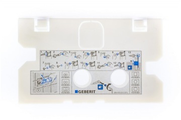 GEBERIT DUOFIX BASIC UP100 - КНОПОЧНАЯ ПАНЕЛЬ