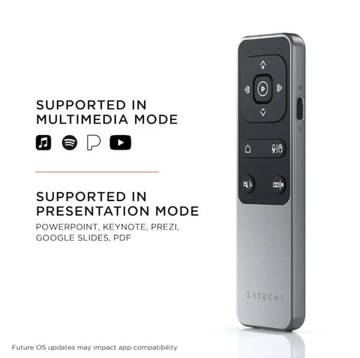 Satechi R2 Bluetooth Мультимедийный Пульт Дистанционного Управления - мультимедийный пульт дистанционного управления