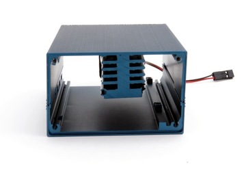 Металлический корпус для Raspberry Pi 4B с вентилятором.