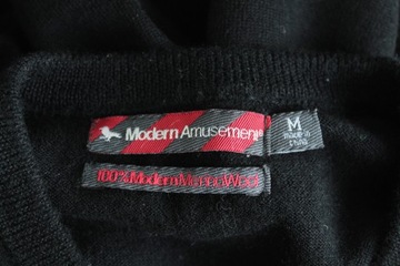 MODERN AMUSEMENT SWETER WEŁNA M BDB STAN