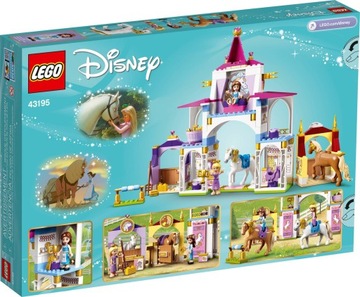 LEGO 43195 Disney — Королевские конюшни Белль и Роуз