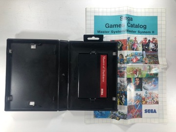 Игра Мастер тьмы Sega Master System