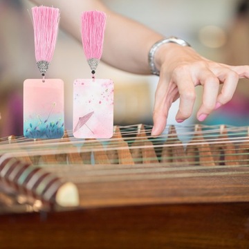 2 шт. акриловая доска-куб, лоток для хранения музыкальных инструментов, держатель для ногтей