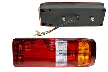 Lampa tylna do przyczepy naczepy lawety SCHMITZ KRONE KOGEL przewód prawa