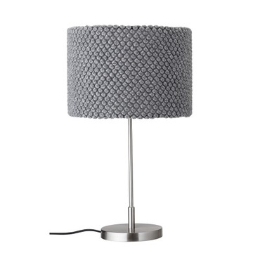 Lampa stołowa Nazra Szara wełna BLOOMINGVILLE 35x62cm