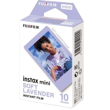 Wkłady Fujifilm Instax Mini 11 12 Paleta barw 50 zdjęć pink lavender blue