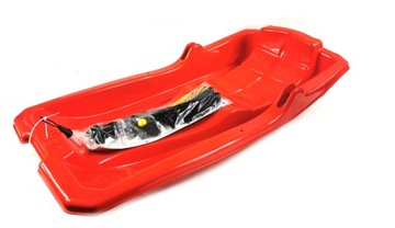 256012 ŚLIZG SANKI KAROL Z DWOMA HAMULCAMI RÓŻNE KOLORY