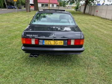 Mercedes Klasa S W126 Coupe C126 5.6 SEC 242KM 1986 Mercedes W126 SEC 560 V8 AMG Recaro BBS Zabytek, zdjęcie 17
