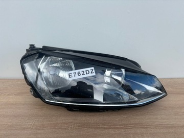 VW GOLF 7 VII PRAWA LAMPA PRZÓD REFLEKTOR 5G1941006 E762DZ
