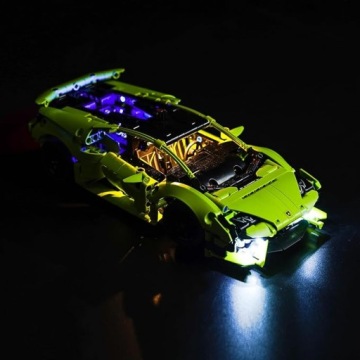 Светодиодное освещение для набора Lego 42161 Lamborghini Huracán «Набор фар»