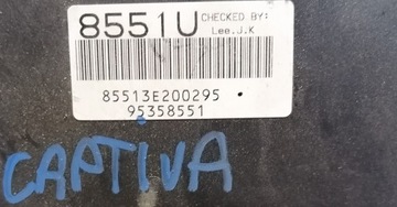 CHEVROLET CAPTIVA 06- 2.2 CDTI PŘÍSTROJOVÁ DESKA BUDÍKY 95358551
