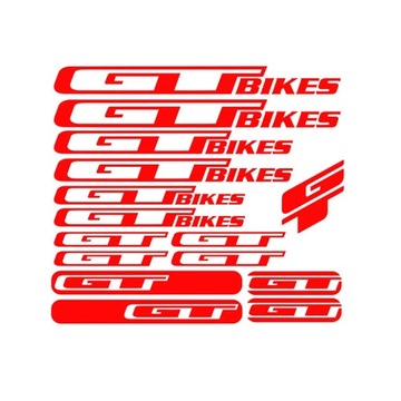 15 шт. для GT BIKES виниловые наклейки наклейки для горного велосипеда MTB Велоспорт BMX