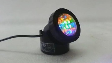 REFLEKTOR QL 39 LAMPA LED RBG 1,5 W 11 PROGRAMÓW