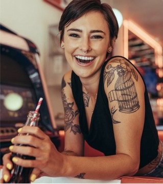 Смываемая татуировка на коже – ваш собственный дизайн! формат А4