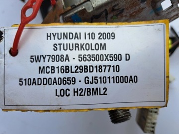HYUNDAI I10 56300-0X500 SLOUPEC VOLANT