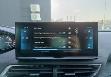 Peugeot 3008 II Crossover Facelifting  1.2 PureTech 130KM 2021 Peugeot 3008 1.2 130KM Allure Salon PL Vat marza Serwis ASO Automat 1.2, zdjęcie 36