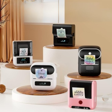 Этикетки для принтера Phomemo M110 M120 M200 M220 M221 50х50мм Облака