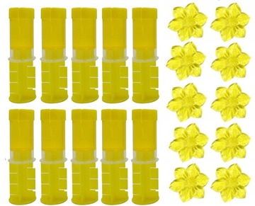 ŻELOWE krążki WC PUNKTOWY żel LEMON 60ml x10