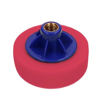 GĄBKA POLERSKA PAD POLERSKI MINI 80mm M14 ŚREDNIO MIĘKKA DO POLEROWANIA