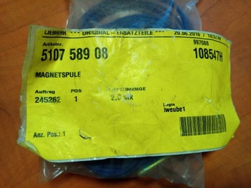 Катушка электромагнитного клапана LIEBHERR