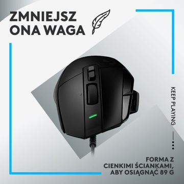 Mysz przewodowa LOGITECH G502 X Czarny 910-006138