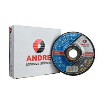 TARCZA DO SZLIFOWANIA ANDRE STANDARD 27 125X6,0 10
